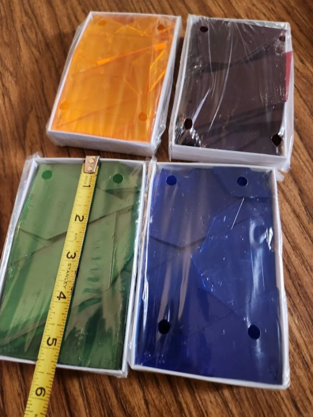 New Cuisenaire Translucent Math Shapes Set Plastic Colored Learning Educational
